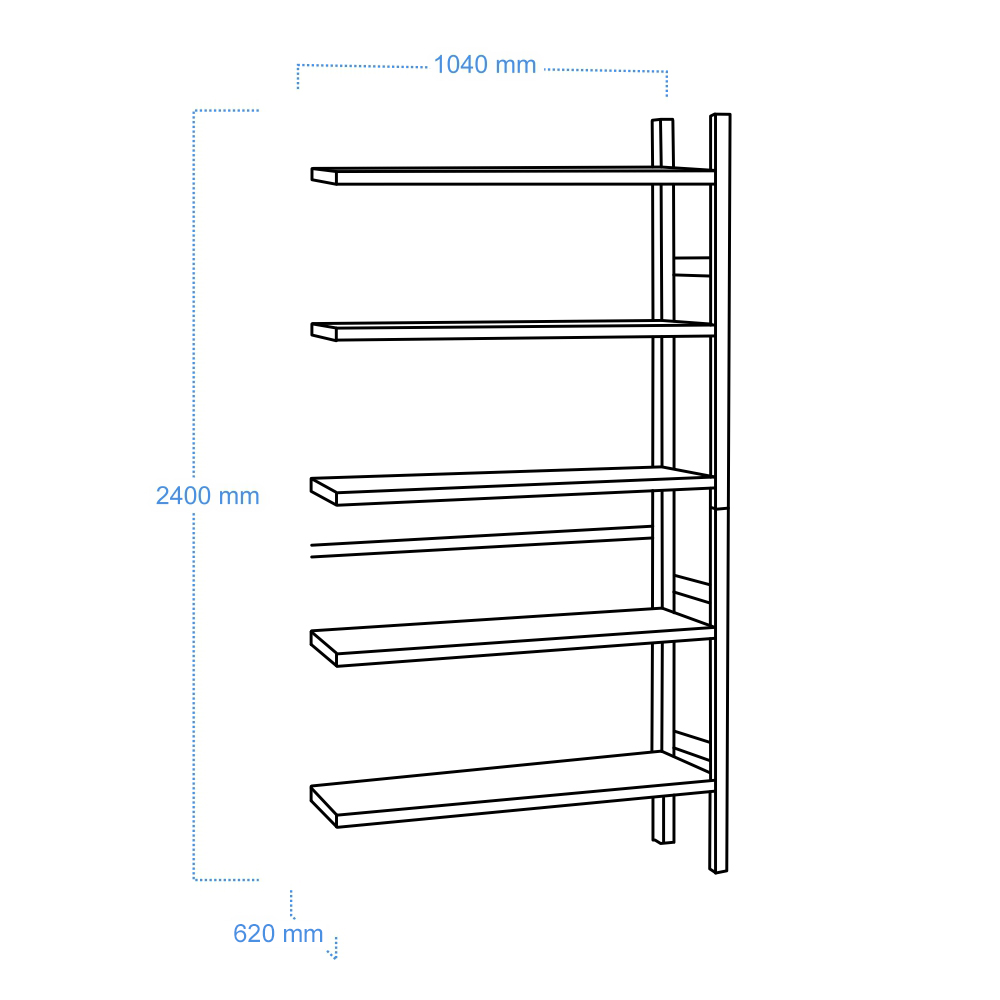 RACK 2400/600 EXTR
