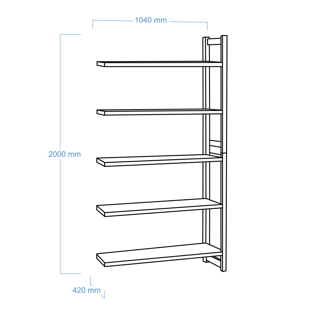 RACK 2000/400 EXTR