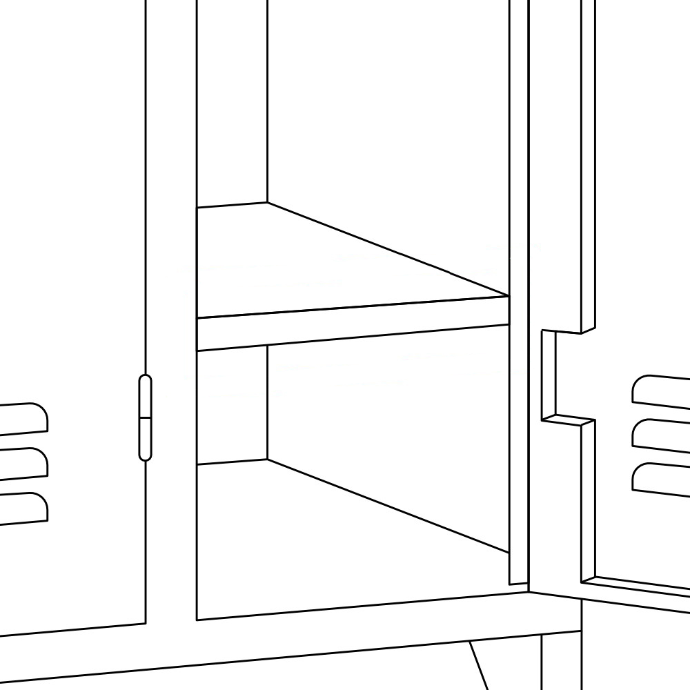 Einlegeböden-Set, SHELF KIT / PR SLIM